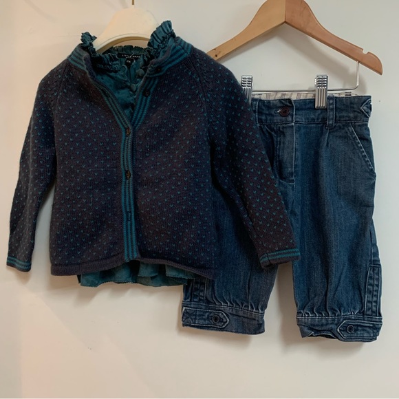 Little Marc Jacobs heart Print Cardigan - Picture 9 of 9